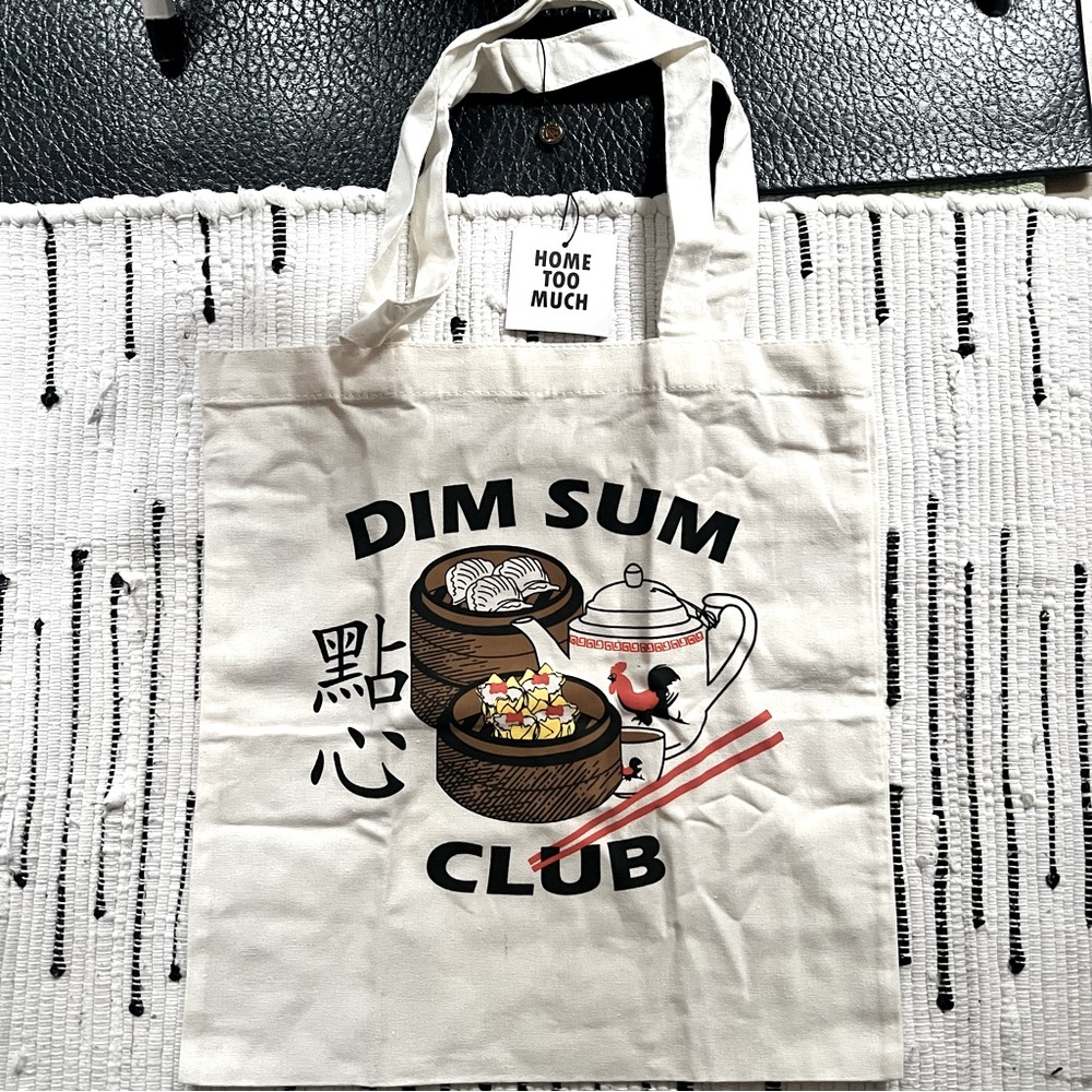NWT Dim Sum tote bag